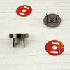 Magnetic Snap Closures 18 mm - black nickel
