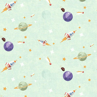 PLANETS AND ROCKETS (SPACE EXPEDITION) / ACID WASH MINT