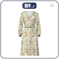 SUKIENKA KOPERTOWA (BIANCA) - ŁĄKA wz. 4 - zestaw do uszycia