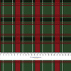 CHECK PAT.5 / green - Waterproof woven fabric