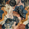 WILD HARMONIES WZ. 8 - Mušelín bavlněný