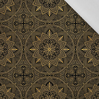 RETRO GEOMETRIC WZ. 16 - tkanina bawełniana