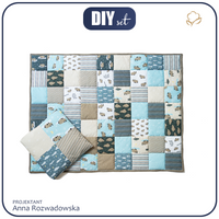 KOCYK PATCHWORK - NOSOROŻCE
