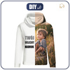 WOMEN’S HOODIE (POLA) WITH OWN PRINT - sewing set