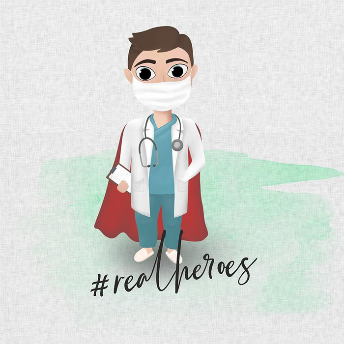 ARZT (REAL HEROES) / acid - Paneel Wasserabweisende Webware