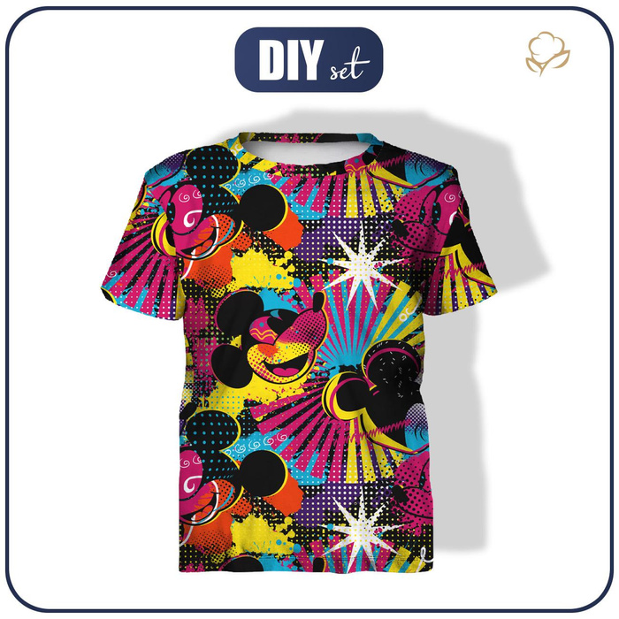 KID’S T-SHIRT (128-134) - MOUSE WZ.12 - sewing set