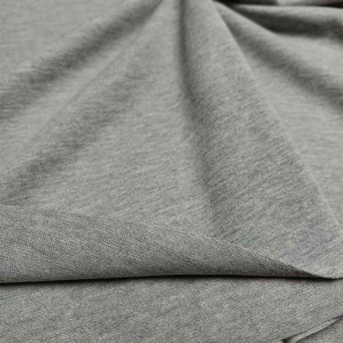 T-Shirt Jersey HEAVY 260 g/m² aus 100% Baumwolle - GRAUER MELANGE
