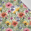 FLOWERS MEADOW WZ. 2 - tkanina wiskozowa