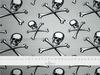 Skulls and bones - single jersey with elastane TE210
