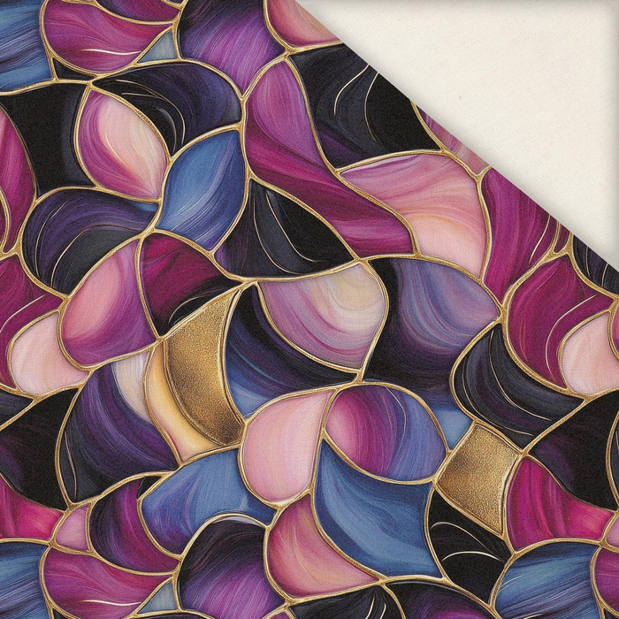 STAINED GLASS WZ. 14- Slub Weave