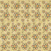 VESMÍRNÉ ATOMY (CESTA DO VESMÍRU) / ACID WASH zlatý