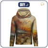 BLUZA DAMSKA (POLA) CLASSIC Z KAPTUREM - STATEK NIEWOLNICZY (William Turner) - zestaw do uszycia XXL