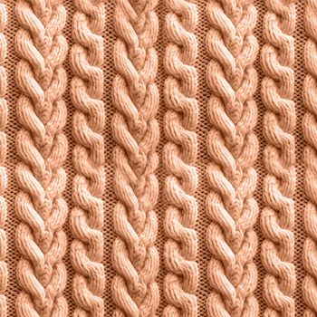 IMITATION SWEATER PAT. 4 / peach fuzz - Upholstery velour