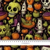 HALLOWEEN wz.12 - looped knit fabric with elastane ITY