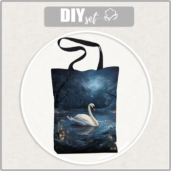 SHOPPERKA - GOTHIC SWAN - zestaw do uszycia