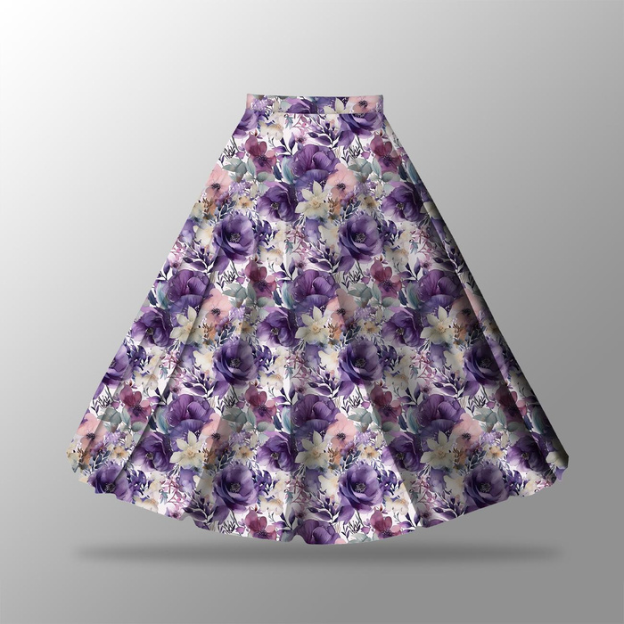 Skirt panel "MAXI"/ Flowers pat.51