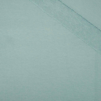 D-46 DUCK EGG BLUE - dzianina pętelkowa z elastanem