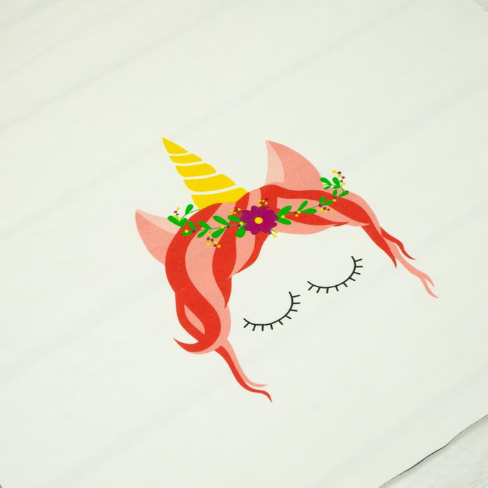 UNICORN / garland - panel looped knit 