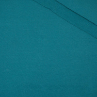 French Terry mit Elasthan - SMARAGD/ TEAL (D-47)/ CYRANECZKA