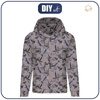 CLASSIC DAMEN HOODIE (POLA) - VERZAUBERTE WIESE (VERZAUBERTE NACHT) - Sommersweat - XXL