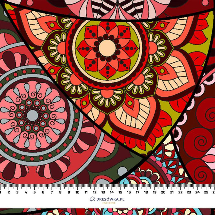 STAINED GLASS / red - softshell