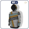 MEN’S HOODIE (COLORADO) - STRIPES / SPOTS - sewing set L