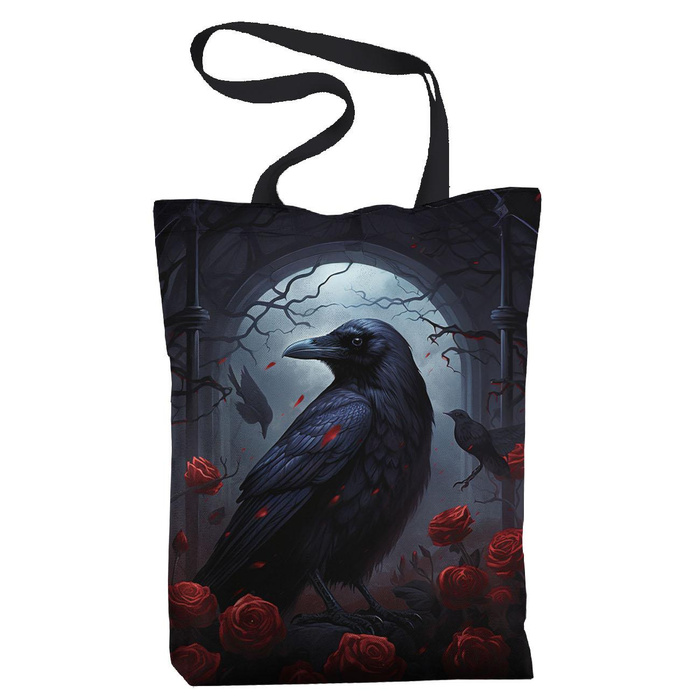 SHOPPER TASCHE - GOTHIC RAVEN M. 2 - Wasserabweisende Webware - Nähset