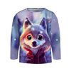 Longsleeve - ANIMATED WOLF - sewing set