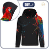 CLASSIC WOMEN’S HOODIE (POLA) - PARROT - sewing set XL