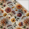 AUTUMN FLOWERS WZ. 27 - Tkanina na ubrusy