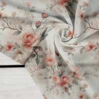 PASTEL FLOWERS WZ. 26 - Krepa