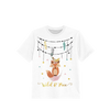 2-PACK - KINDER T-SHIRT  - WILD & FREE - Nähset (140/146)