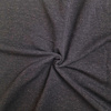Baumwolle Wintersweat angeraut mit Elastan 250g - SCHWARZ MIT LUREX-FADEN