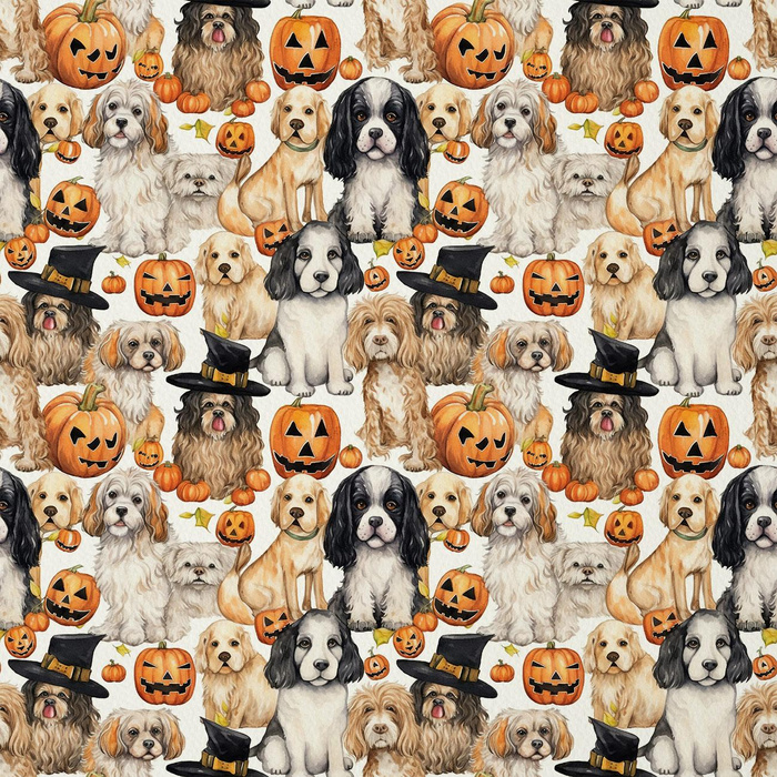 HALLOWEEN wz.6 - Hydrofobní česaná teplákovina