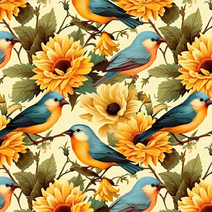 Sunflowers wz. 10 - Lycra 300g