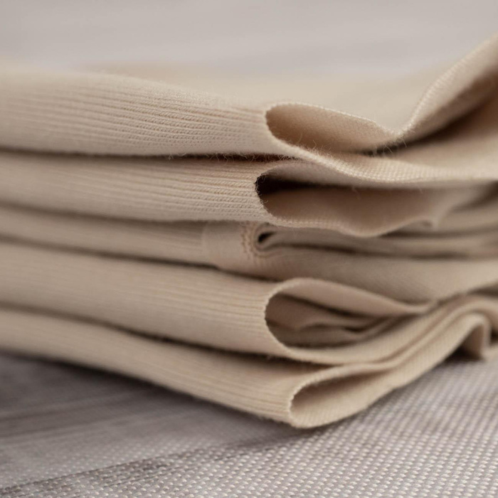 D-55 LIGHT BEIGE - t-shirt with elastan TE210