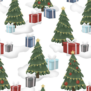 PRESENTS UNDER CHRISTMAS TREES (IN THE SANTA CLAUS FOREST)