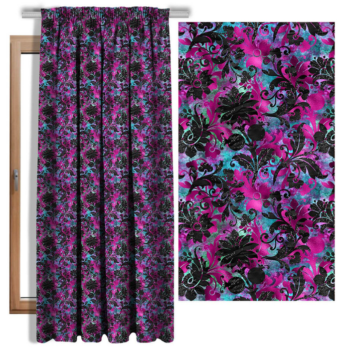 FLORAL MS. 9 - Woven Fabric for tablecloths