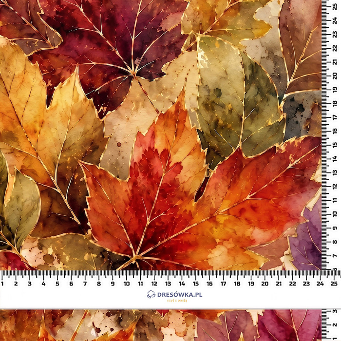 AUTUMN WZ. 9 - Muślin bawełniany
