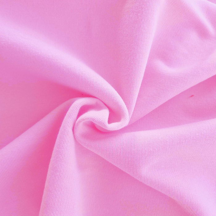 Gruba dzianina pętelkowa (P290) -  BARBIE PINK (D-177) 