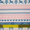 MERRY CHRISTMAS M. 2 (NORWEGISCHE MUSTER) - Baumwoll Webware