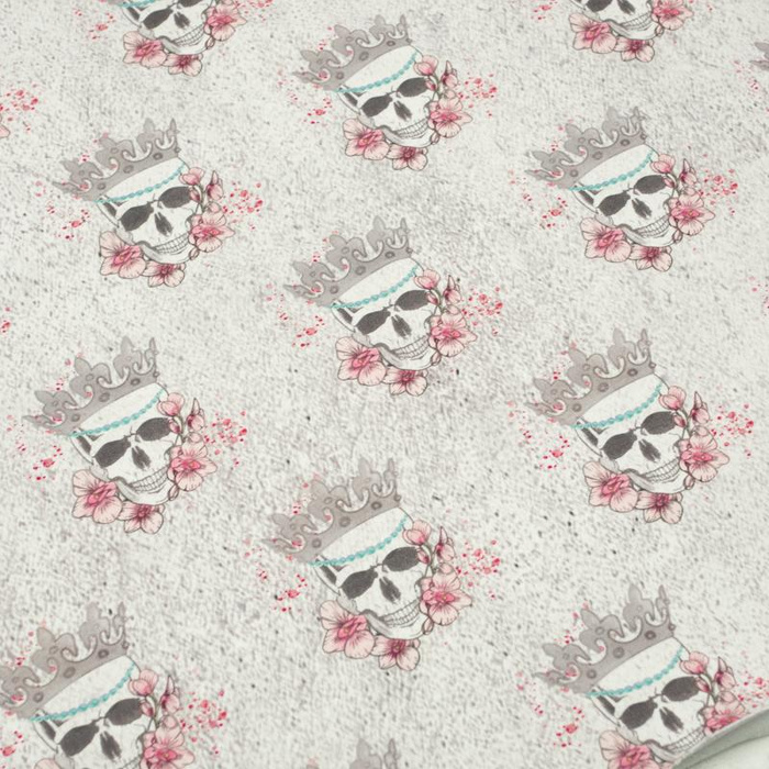 SKULL QUEEN - dresówka pętelkowa SP250