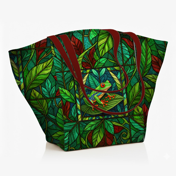 Stained Garden pat. 17 - panel (60cm x 50cm) Upholstery velour