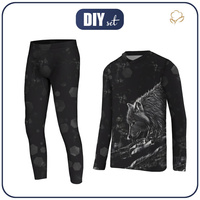 THERMO BOY'S SET (LUCAS) - ARCTIC WOLF - sewing set 128