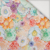 PASTEL FLOWERS WZ. 20 - Tkanina na ubrusy