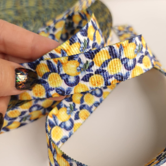 Webbing Tape with Print 25mm - Tutti Frutti wz. 16