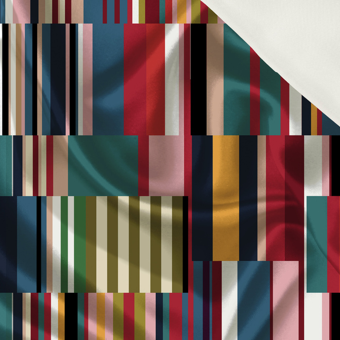 RETRO GEOMETRIC WZ. 2 - Satyna