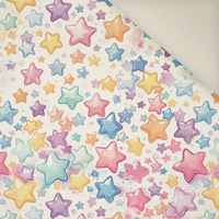 PASTEL STARS - Polster- Velours