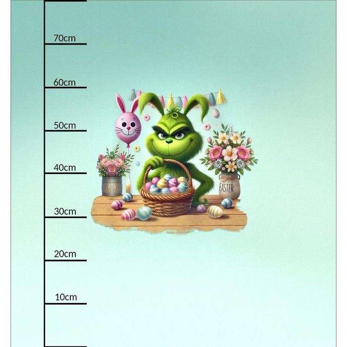 FUNNY EASTER WZ. 4 Prankster- panel (75cm x 80cm) teplákovina