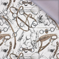 JEŹDZIECTWO (HOBBY I ZAWODY) / biały - softshell